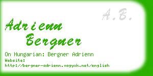 adrienn bergner business card